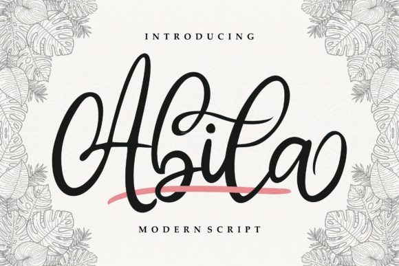 Abila: The Handwritten Font for Consistent Branding