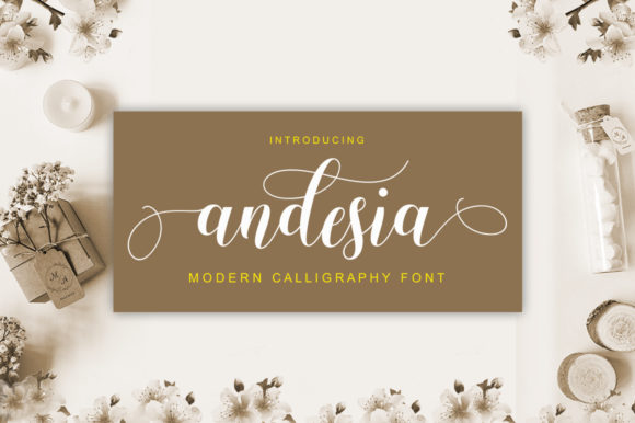 Andesia: A Handwritten Font for Digital Design