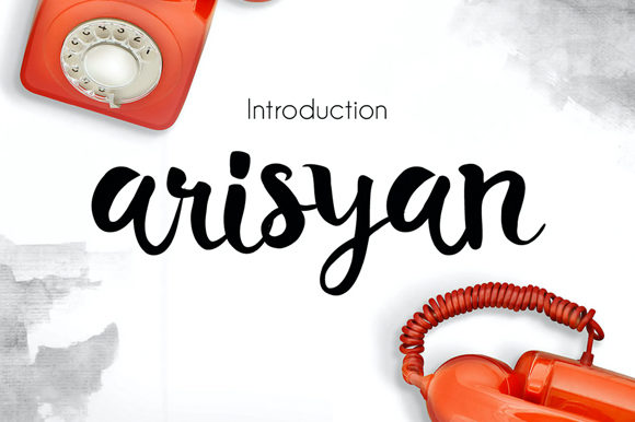 Arisyan: A Handwritten Font for Modern Branding