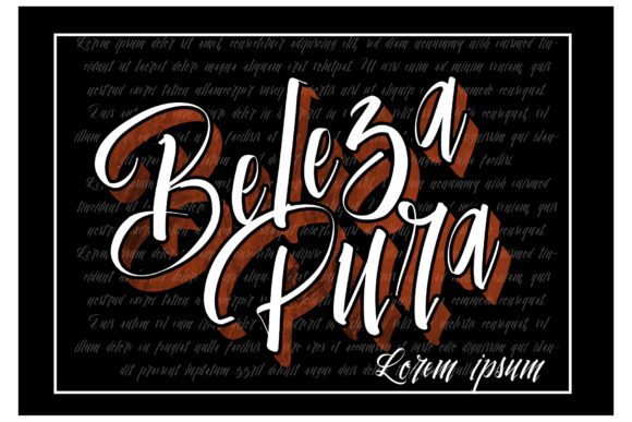 Beleza Pura: A Timeless Handwritten Font for Editorial Design