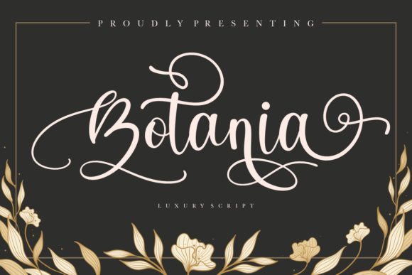 Botania Font Review: Elegant Script for Web Design