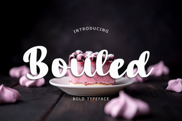 Bouled: A Handwritten Font for Brand Identity