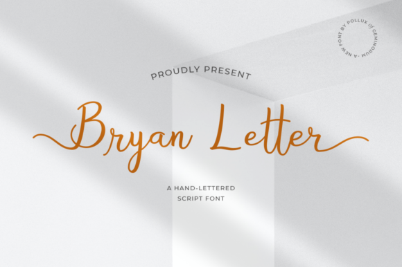 Bryan Letter Font: A Fresh Script for Modern Brands