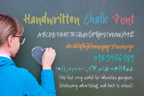 Handwritten Chalk: A Versatile Typeface for Editors