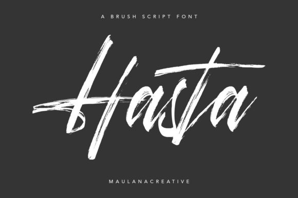 Hasta: A Handwritten Font for Modern Brands
