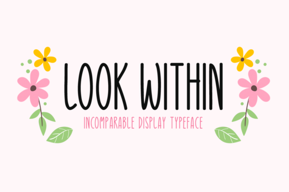 Look Within: A Handwritten Typeface for Editorial Calm