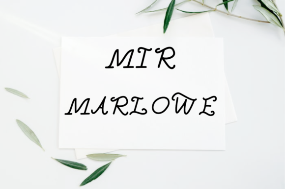 Mir Marlowe: The Handwritten Font That Elevates Campaigns