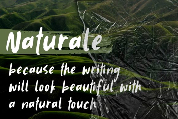 Naturale: A Handwritten Typeface for Editorial Calm