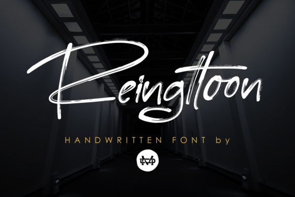 Reingttoon: A Handwritten Font for Marketers