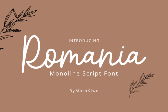 Romania Font: A Quirky Script for Web Design