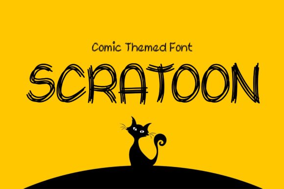 Scratoon Font: A Handwritten Typeface for Brands