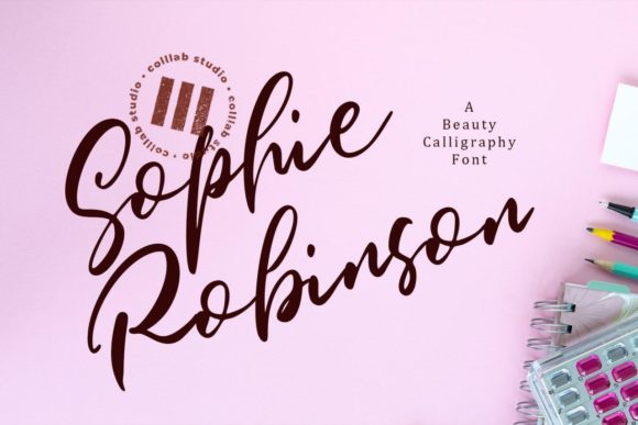 Sophie Robinson: A Handwritten Font for Makers