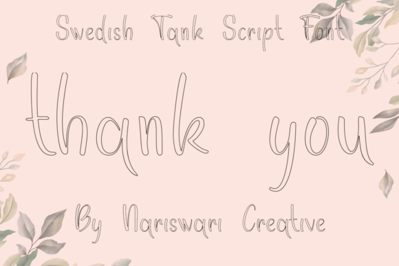 Swedish Tank: A Handwritten Font for Bold Branding
