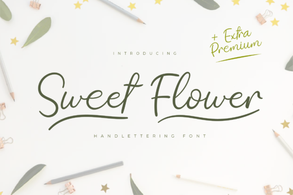 Sweet Flower Font: Elevating Brand Identity with Elegant Script